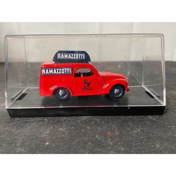Brumm Metal Model R53 FIAT 500 PUBBLICITARIO 500C RAMAZZOTTI  1/43 red van - Picture 5 of 5